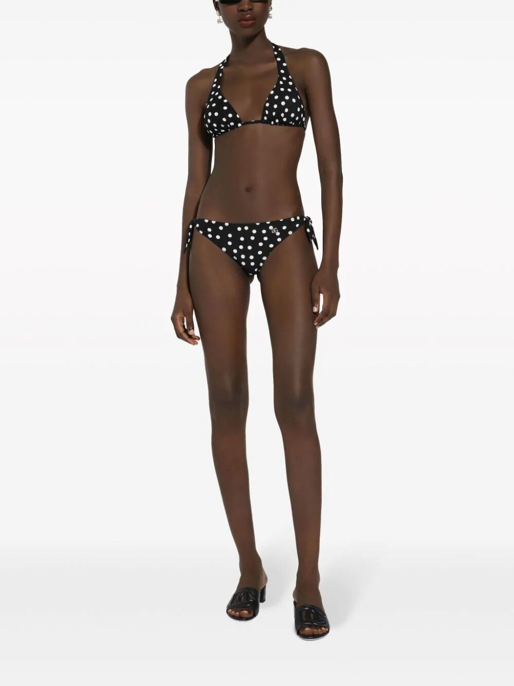 POLKA-DOT TRIANGLE BIKINI