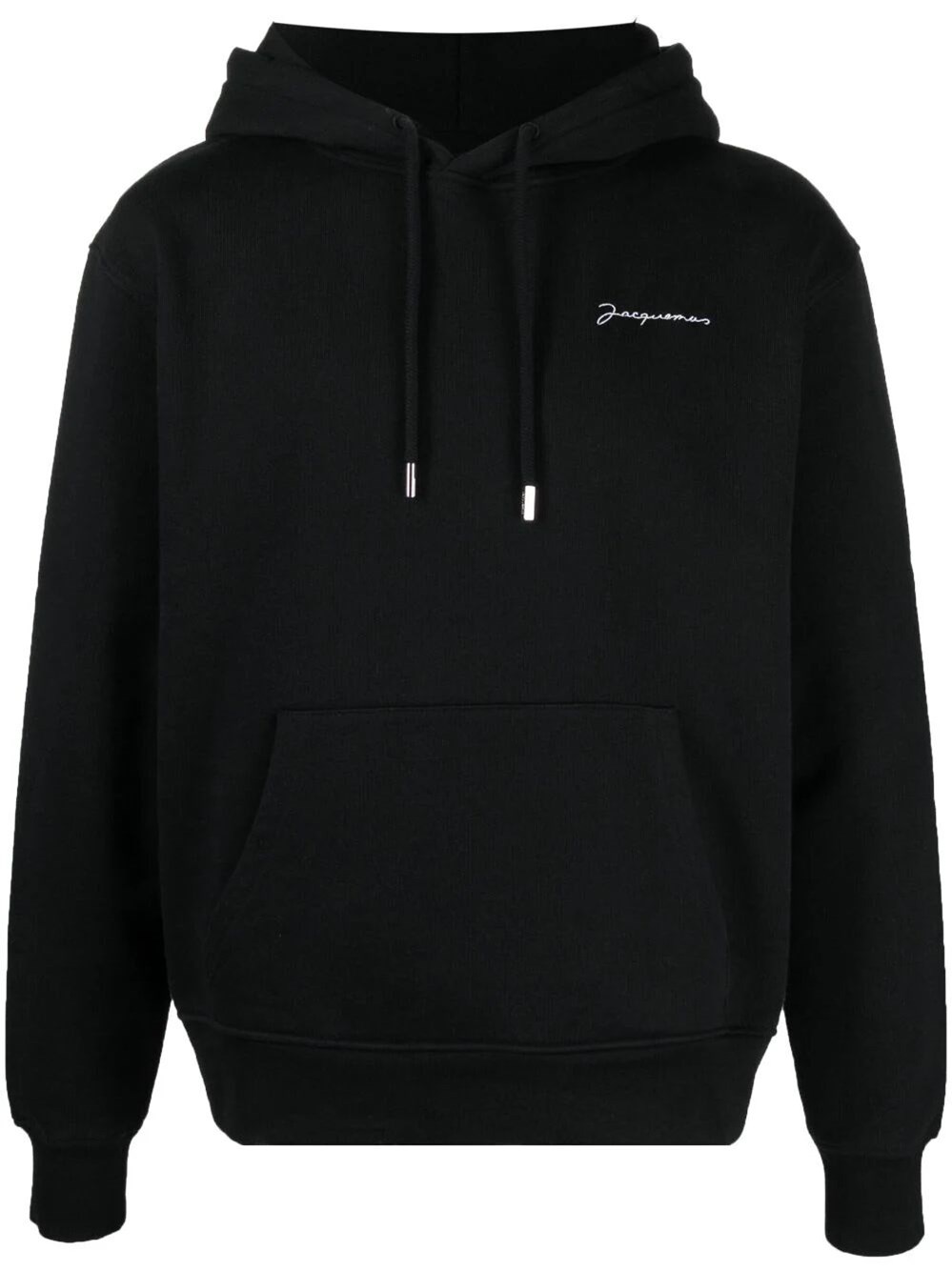 Embroidered logo hoodie