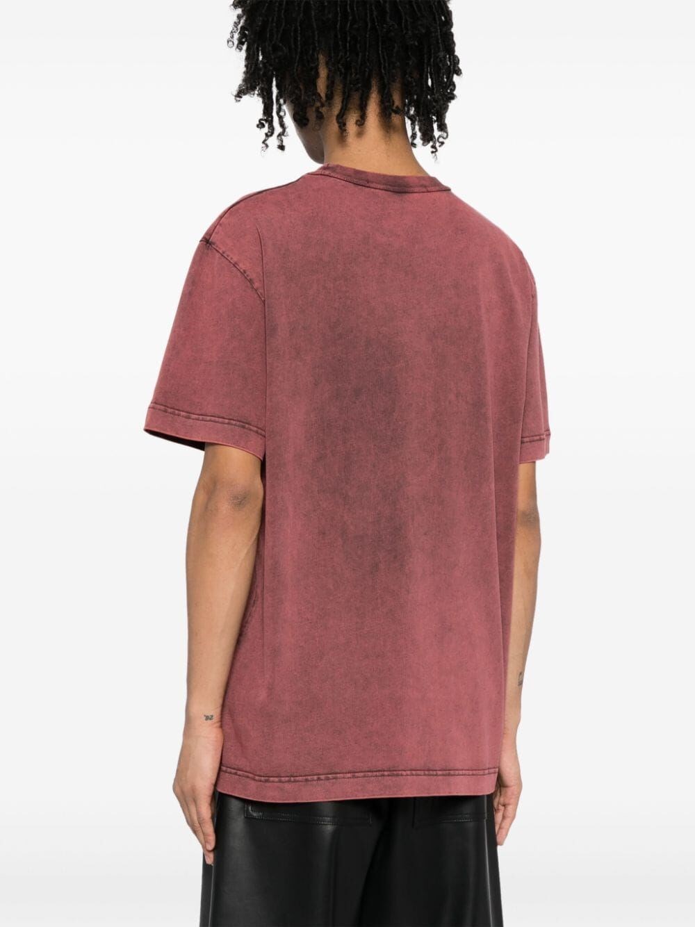 Acid-wash T-shirt