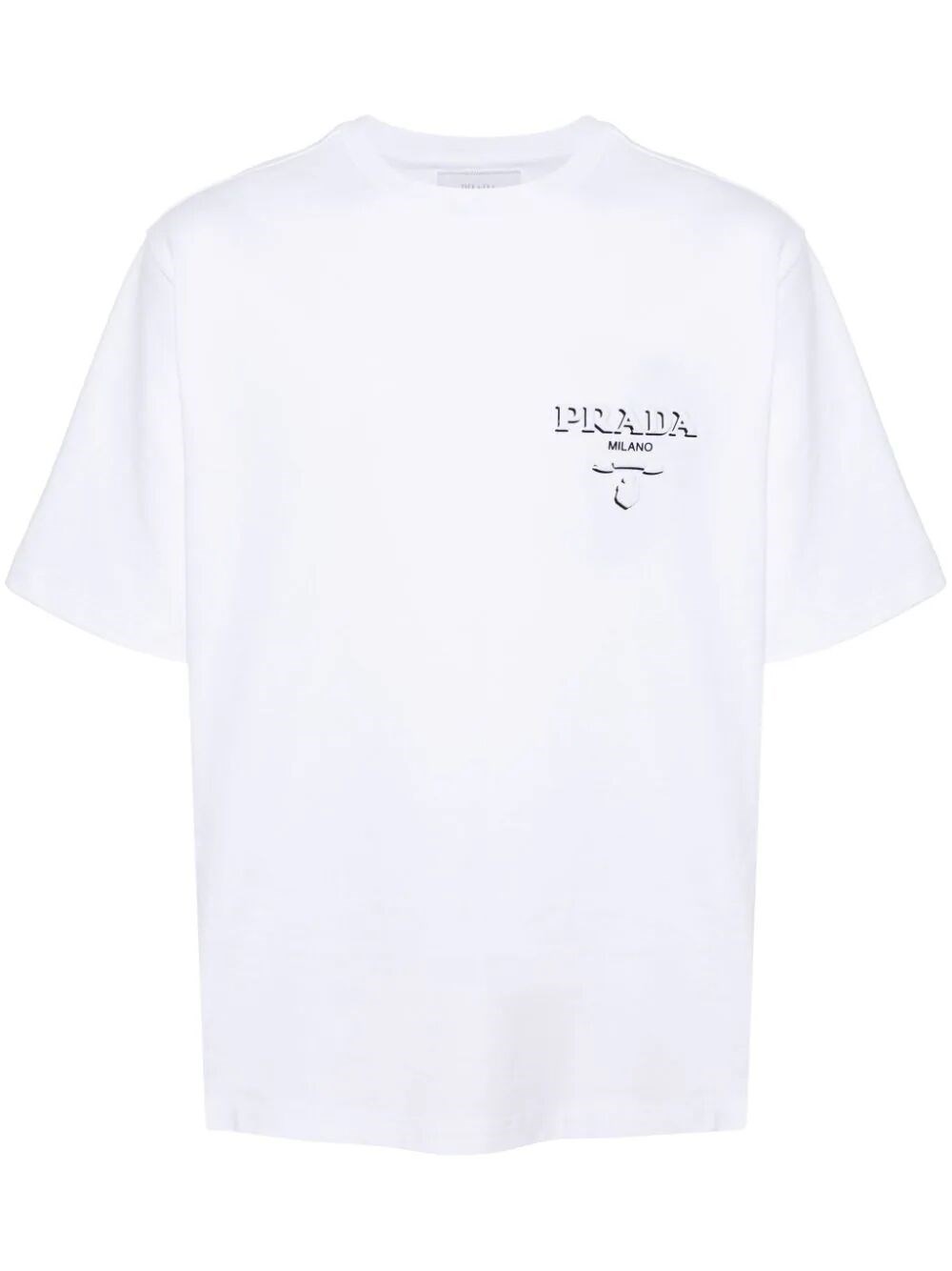 Logo-embossed T-shirt