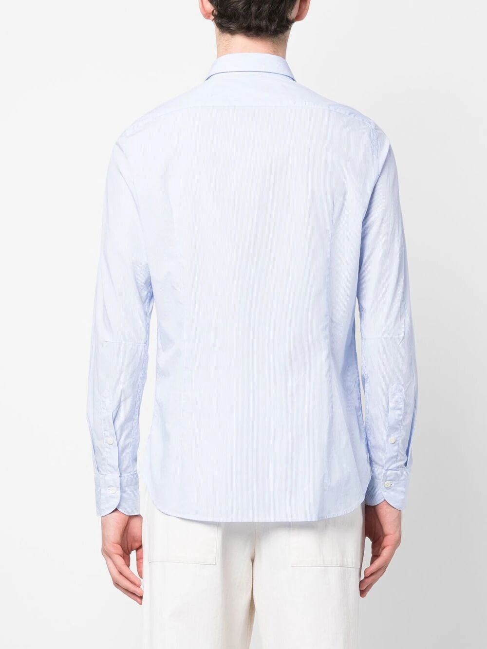 Long-sleeved cotton shirt