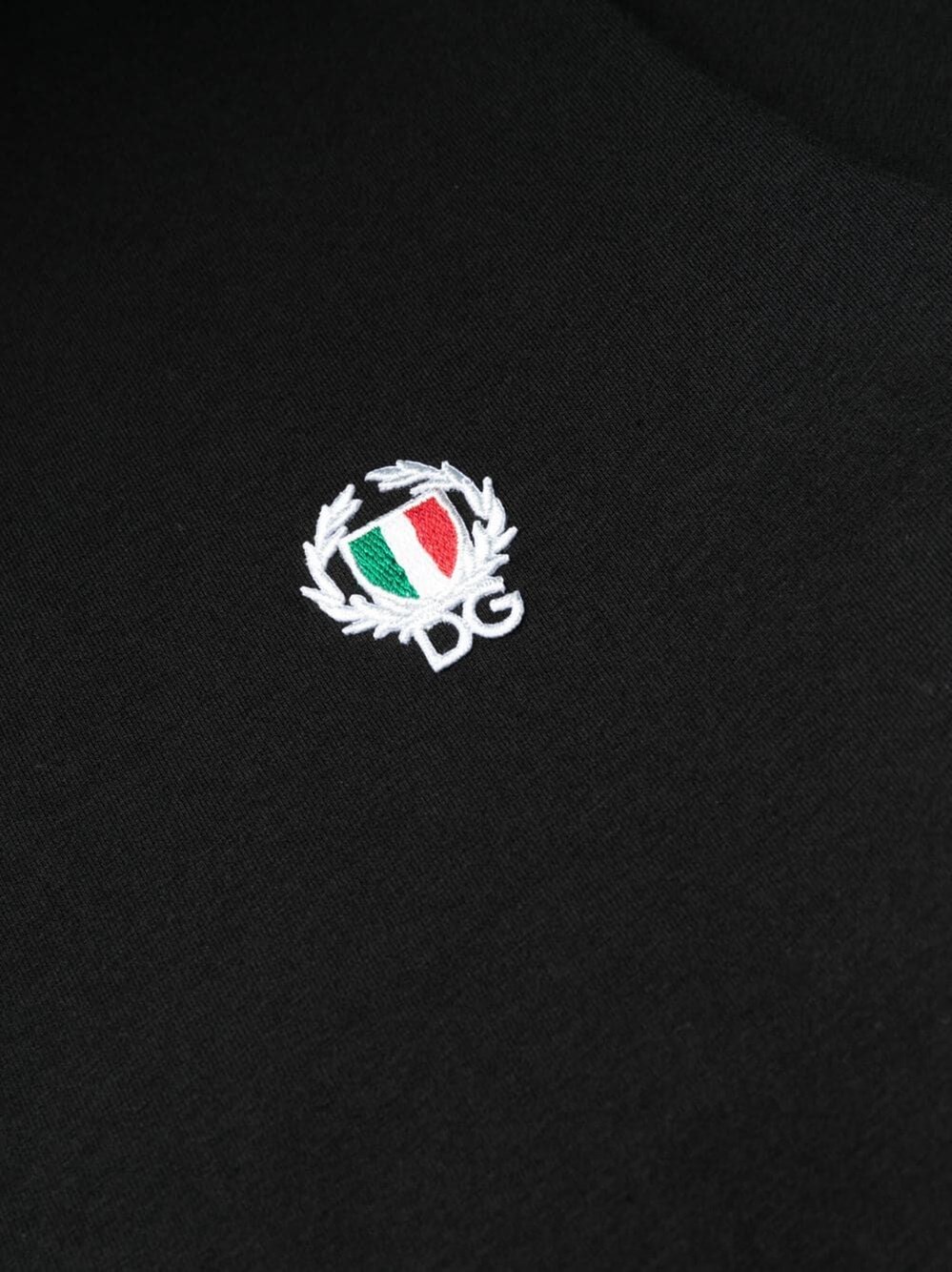 Logo-embroidered T-shirt