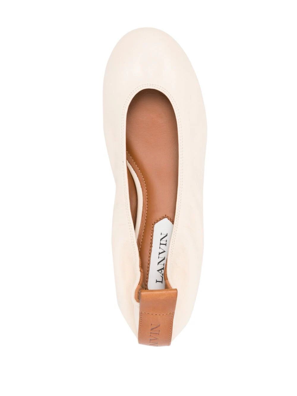 THE LEATHER BALLERINA FLAT