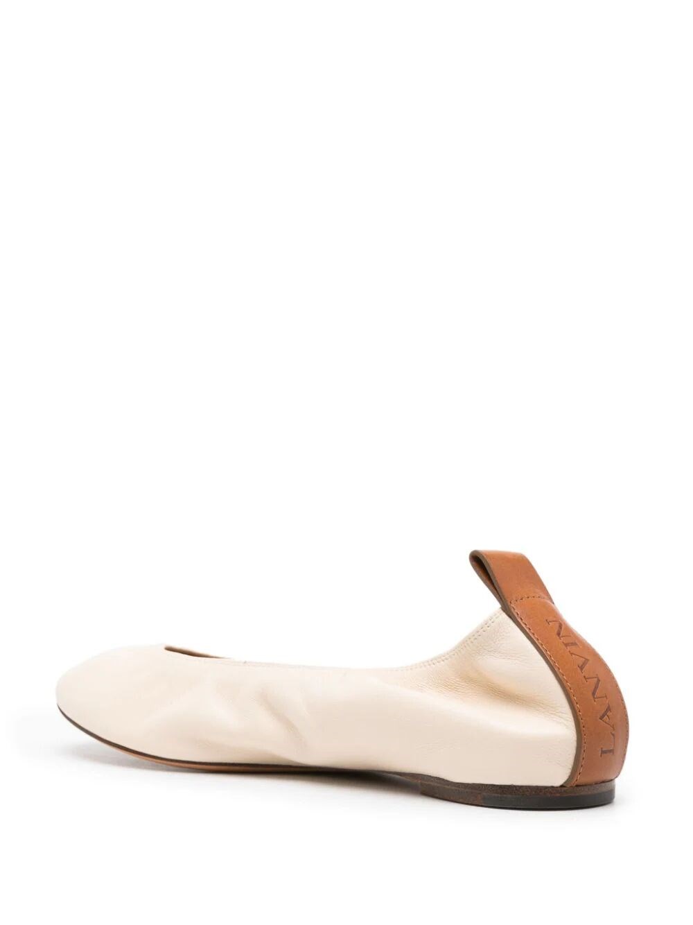 THE LEATHER BALLERINA FLAT