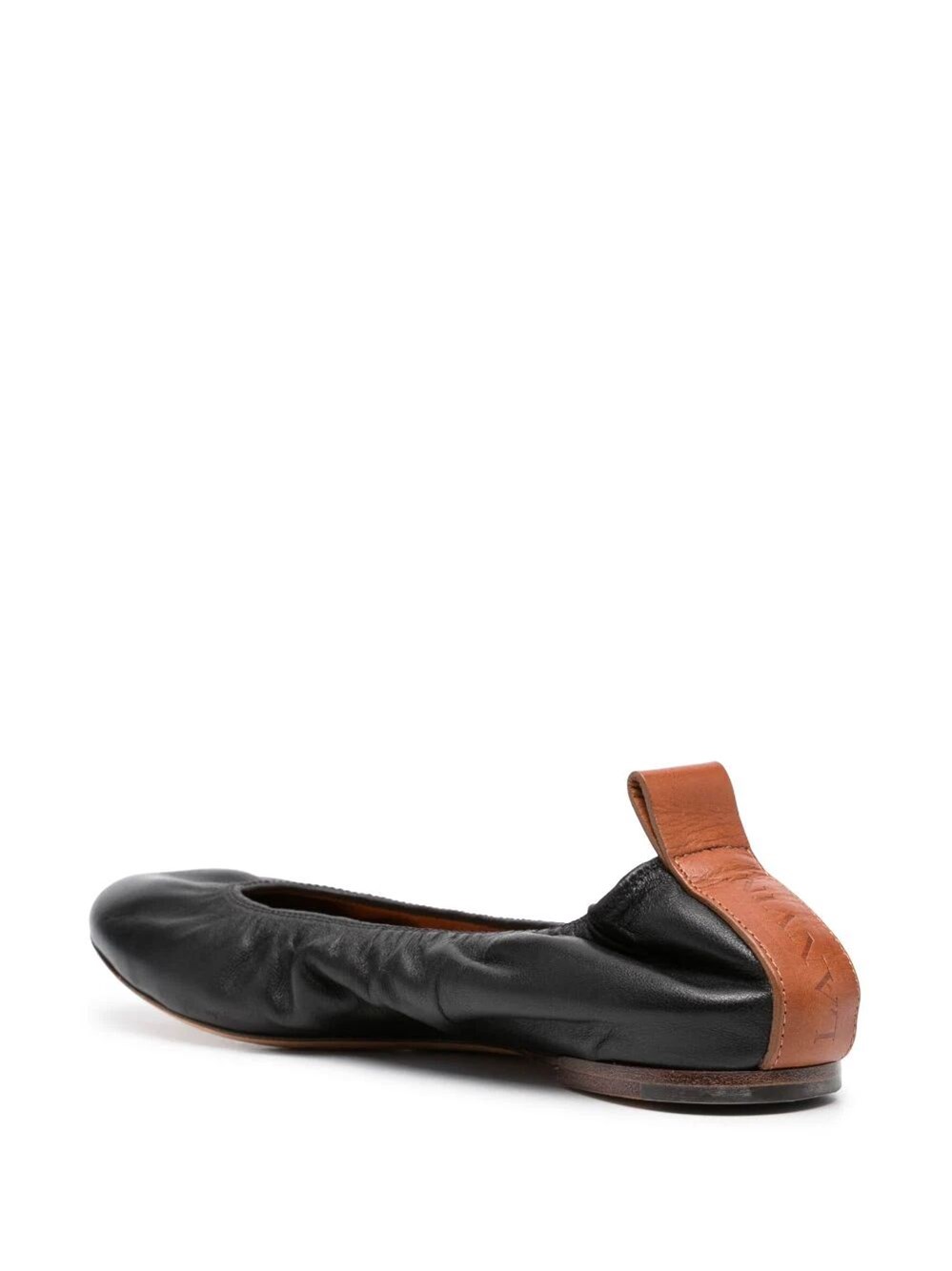 THE LEATHER BALLERINA FLAT