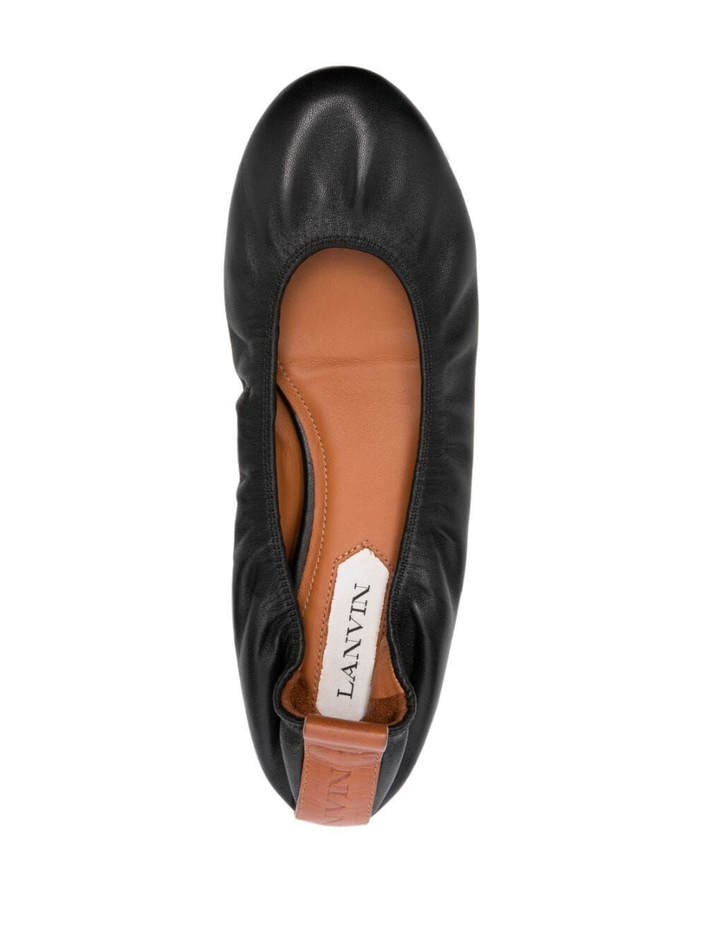 THE LEATHER BALLERINA FLAT