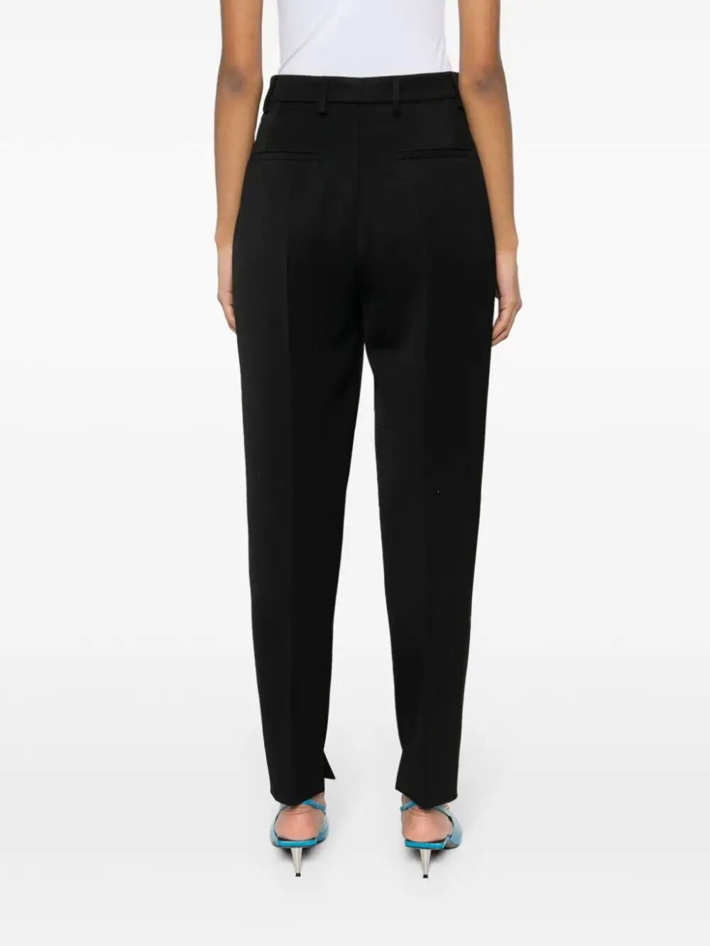 TAPERED-LEG TROUSERS