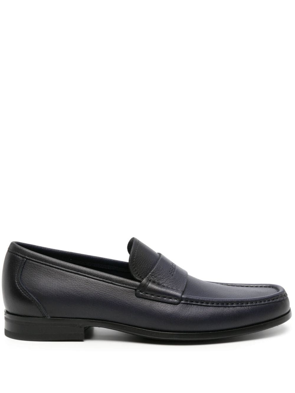 LOGO-DEBOSSED LEATHER LOAFERS