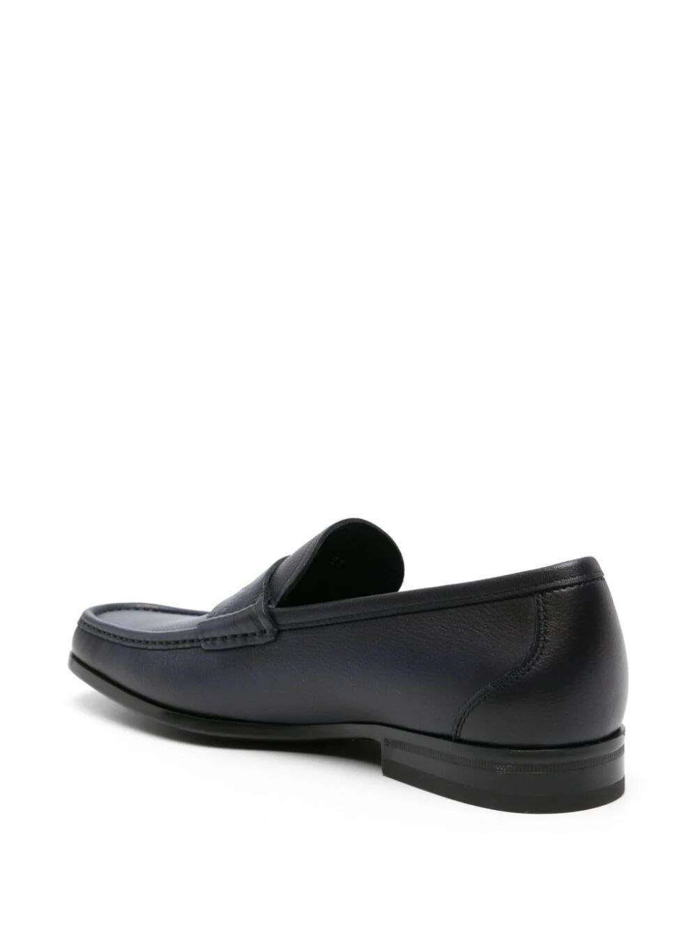 LOGO-DEBOSSED LEATHER LOAFERS