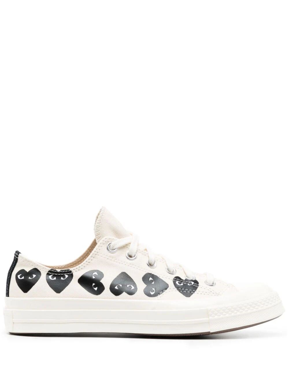 Comme Des Garçons Converse Converse Chuck Taylor `70 Multiheart Sneakers In White