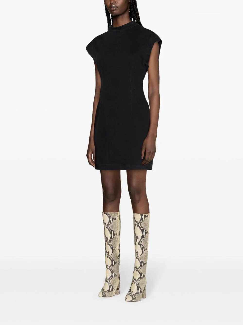 NINA TWILL MINIDRESS