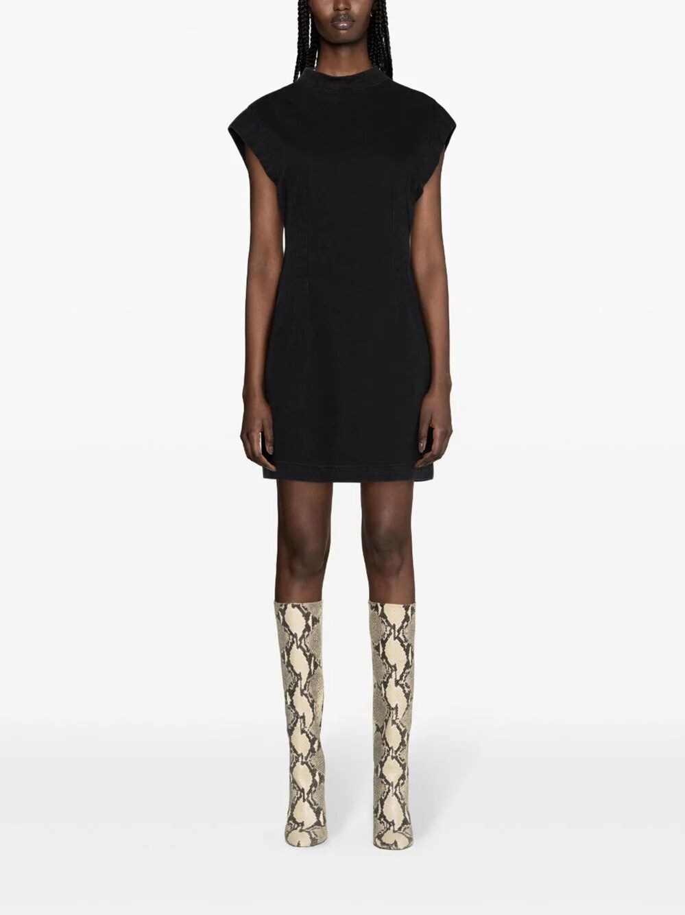 NINA TWILL MINIDRESS