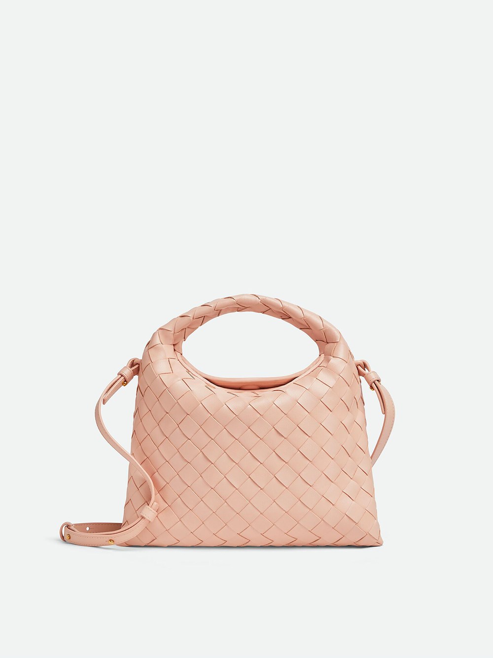 Bottega Veneta Mini Hop In Pink & Purple