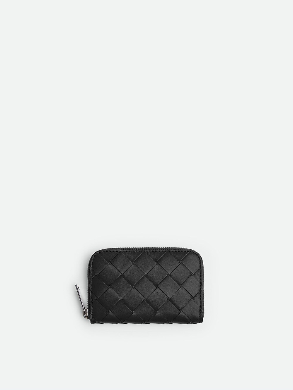 Bottega Veneta Zipped Wallet In Black