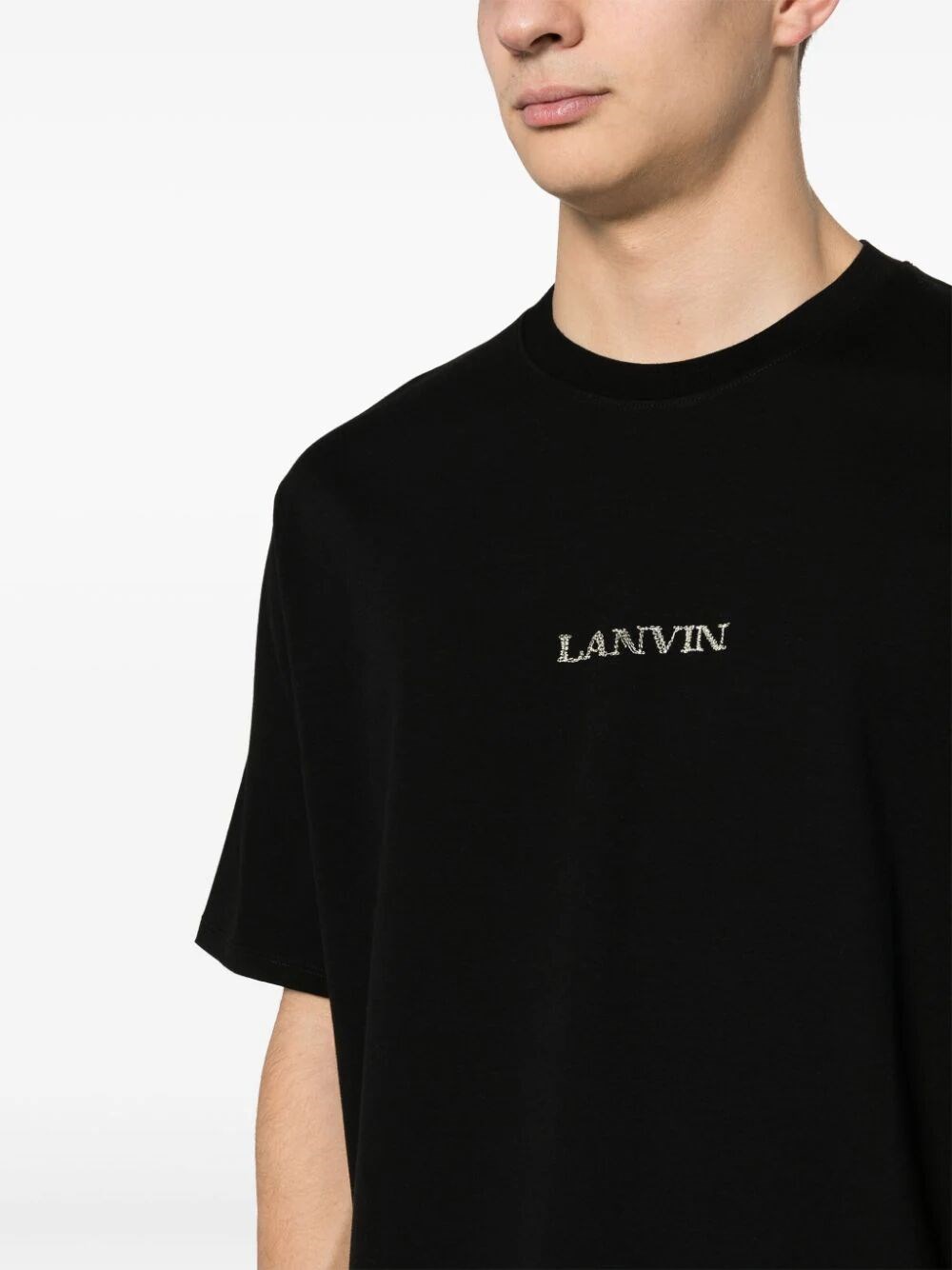 EMBROIDERED LOGO T-SHIRT