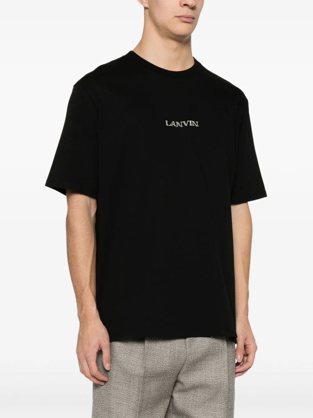 EMBROIDERED LOGO T-SHIRT