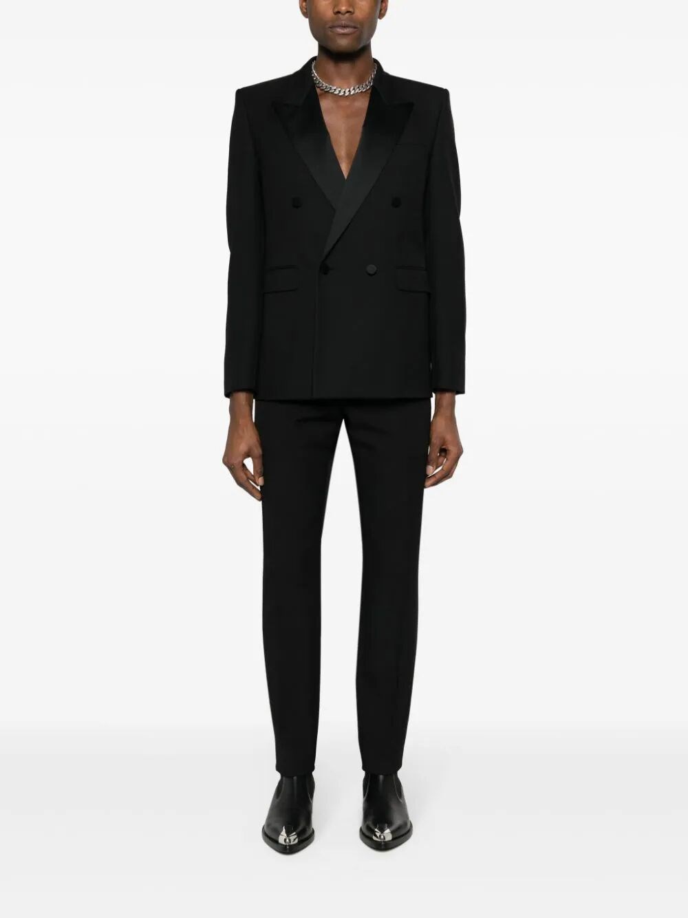 TAILORED SLIM-FIT TROUSERS