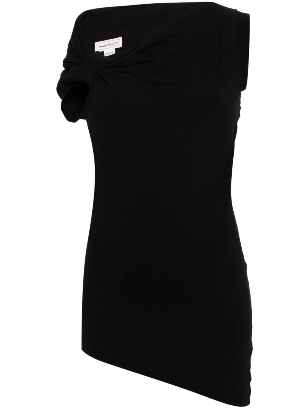 ASYMMETRIC JERSEY TOP