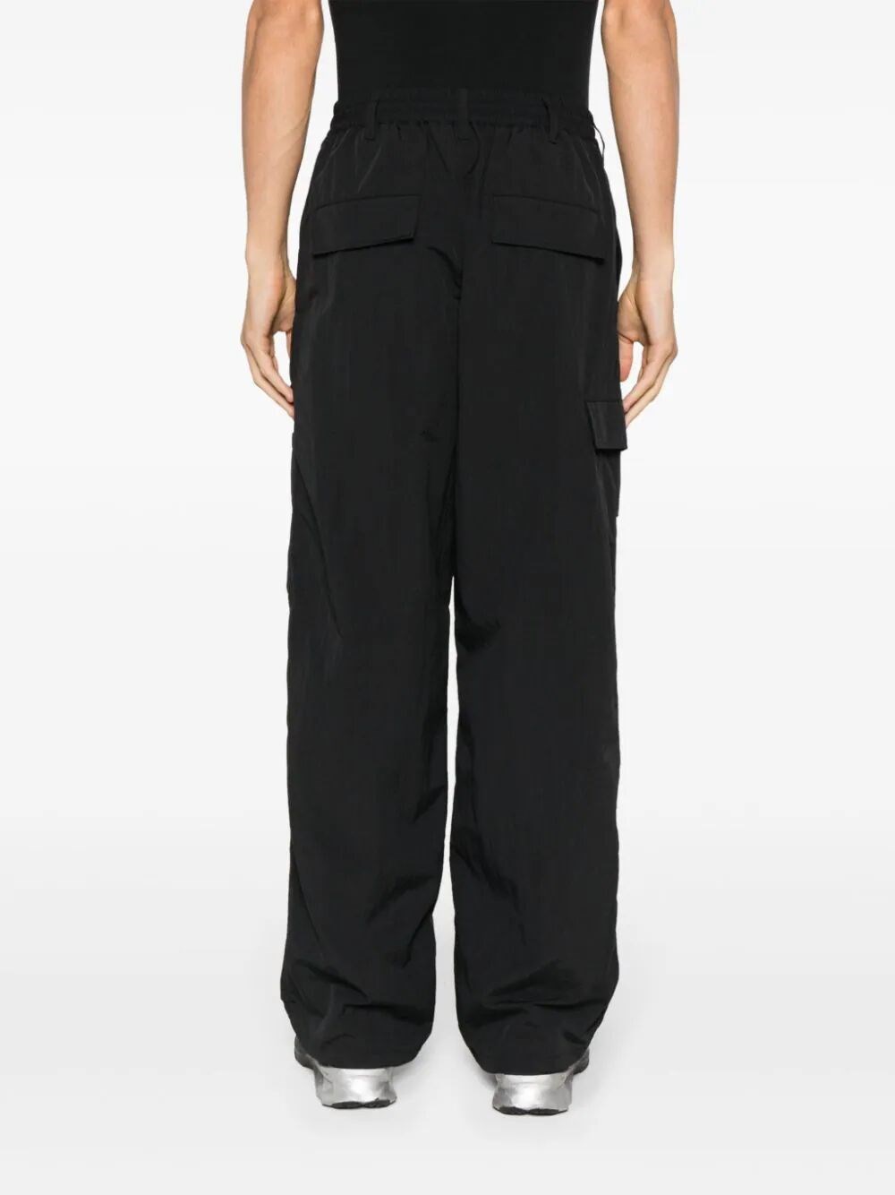 CRINKLE CARGO TROUSERS