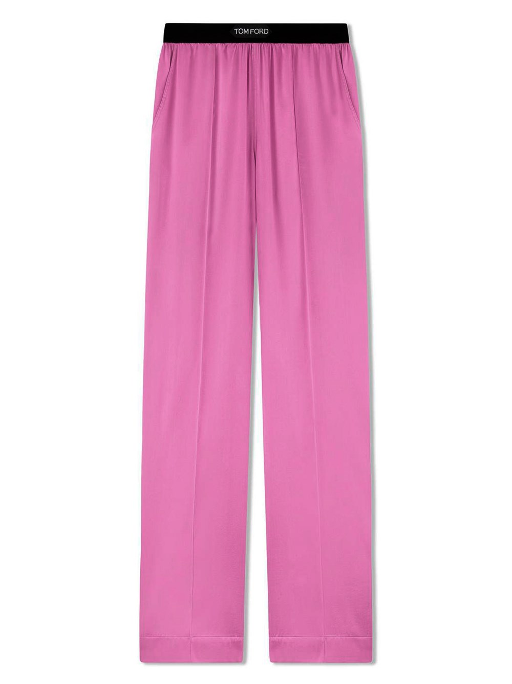 STRETCH SILK SATIN PJ PANTS