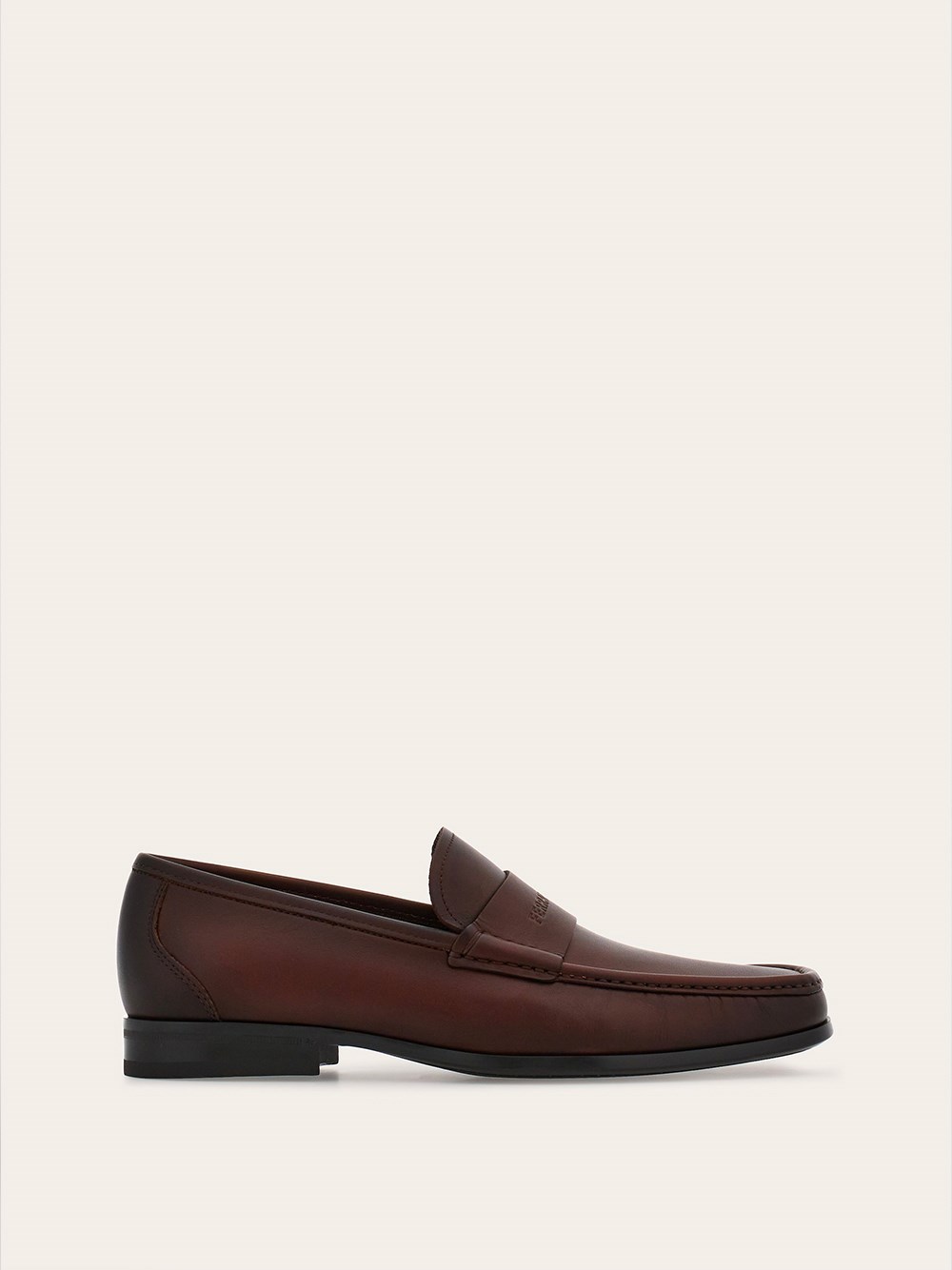 Shop Ferragamo Dupont Loafers In Brown
