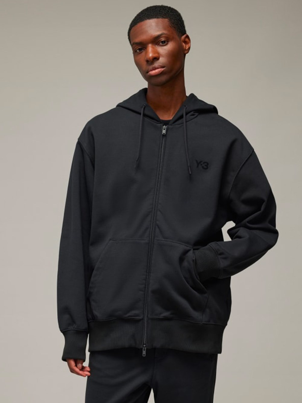 FRENCH TERRY ZIP HOODIE