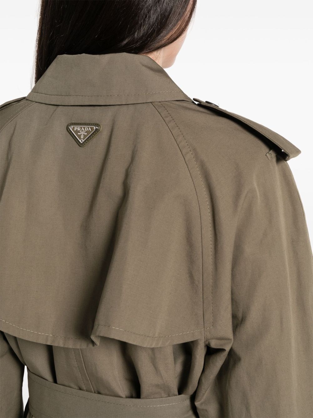 DOUBLE-BREASTED TRENCH COAT