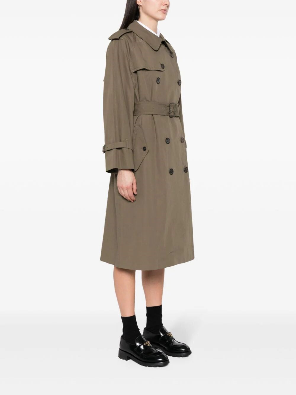 DOUBLE-BREASTED TRENCH COAT