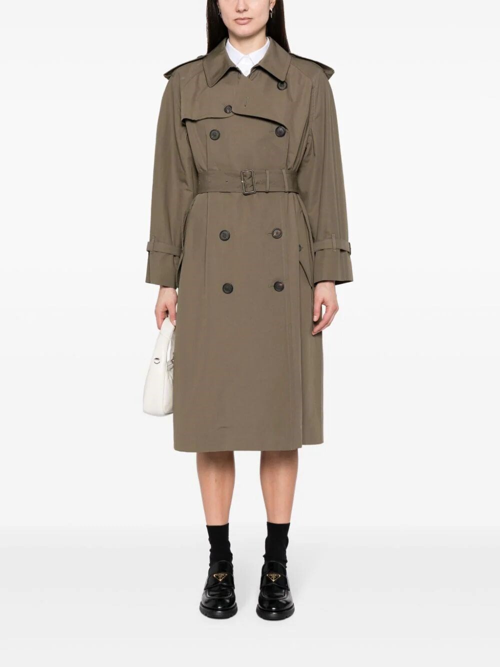 DOUBLE-BREASTED TRENCH COAT