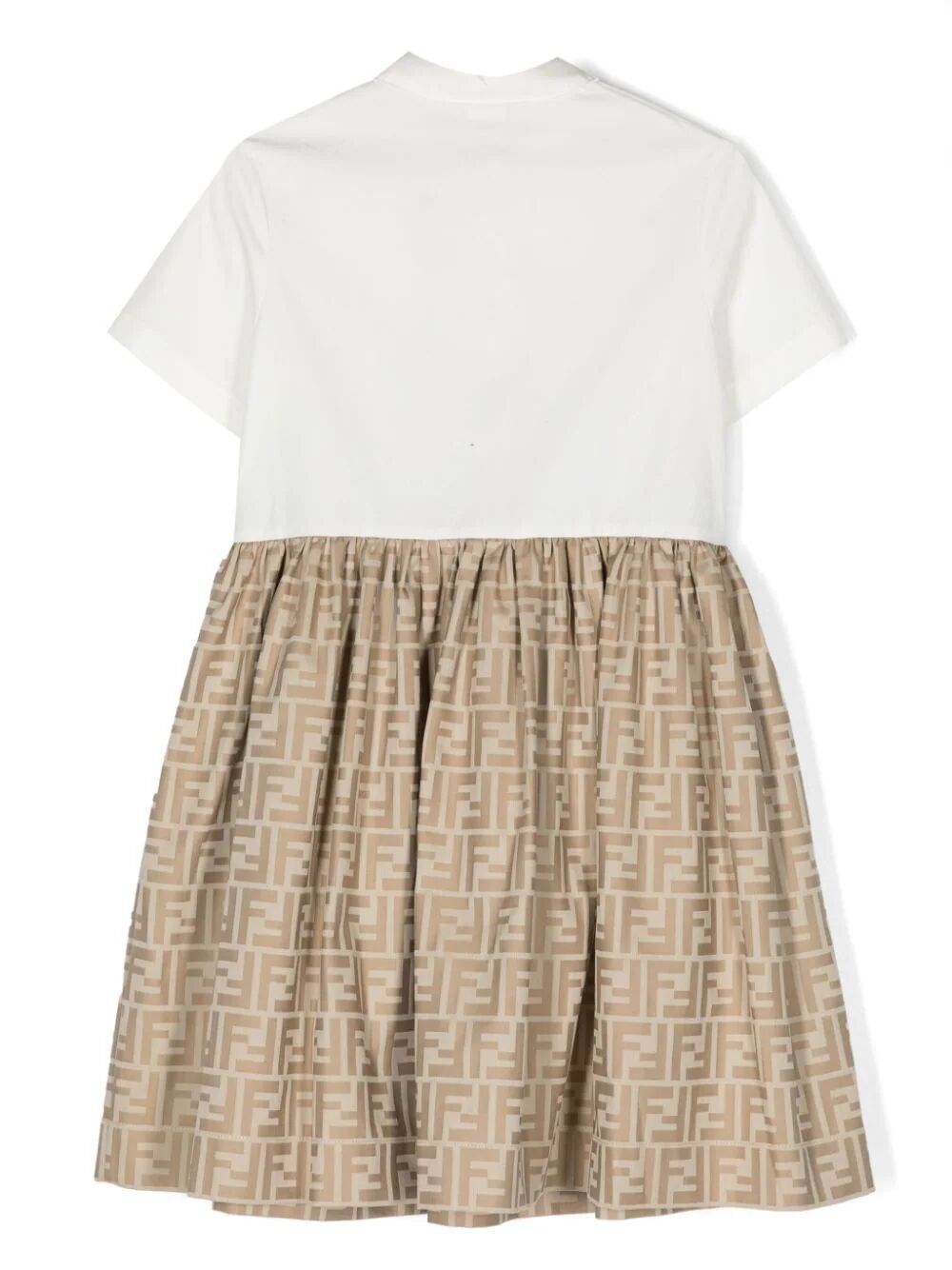 FF JACQUARD POLO DRESS