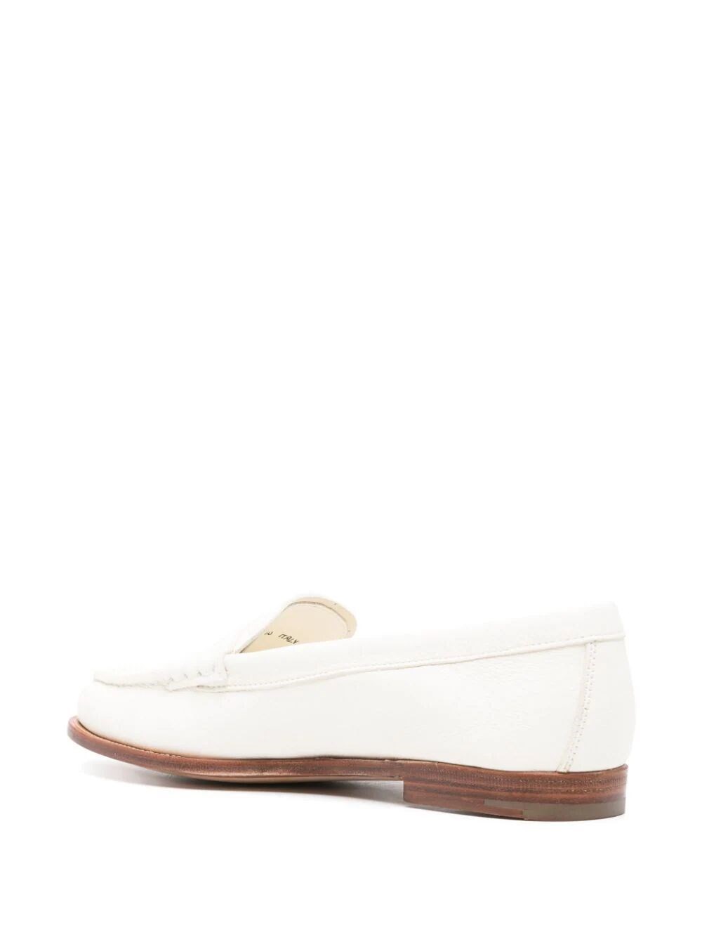 SLIP-ON LEATHER LOAFERS