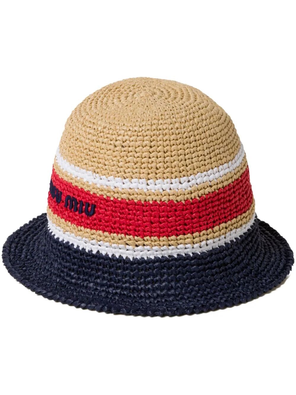 WOVEN BUCKET HAT