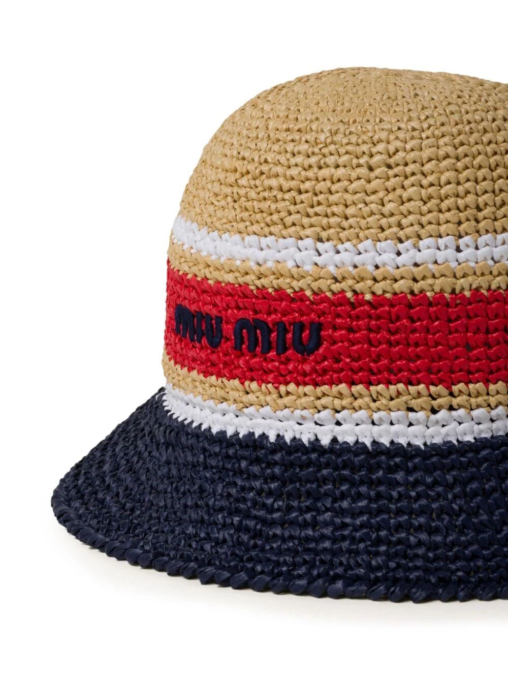 WOVEN BUCKET HAT
