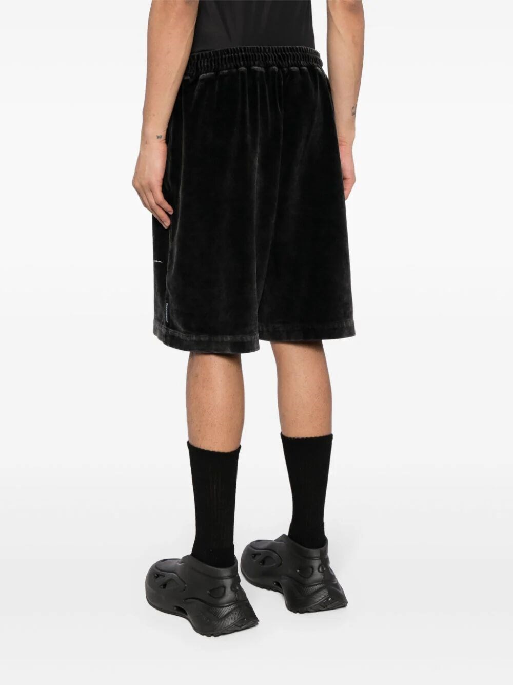 DRAGON CRYSTAL BOXER SHORT IN VELOUR