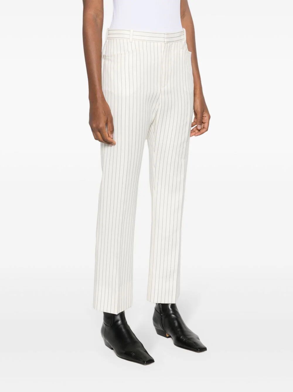 STRIPED WALLIS PANTS