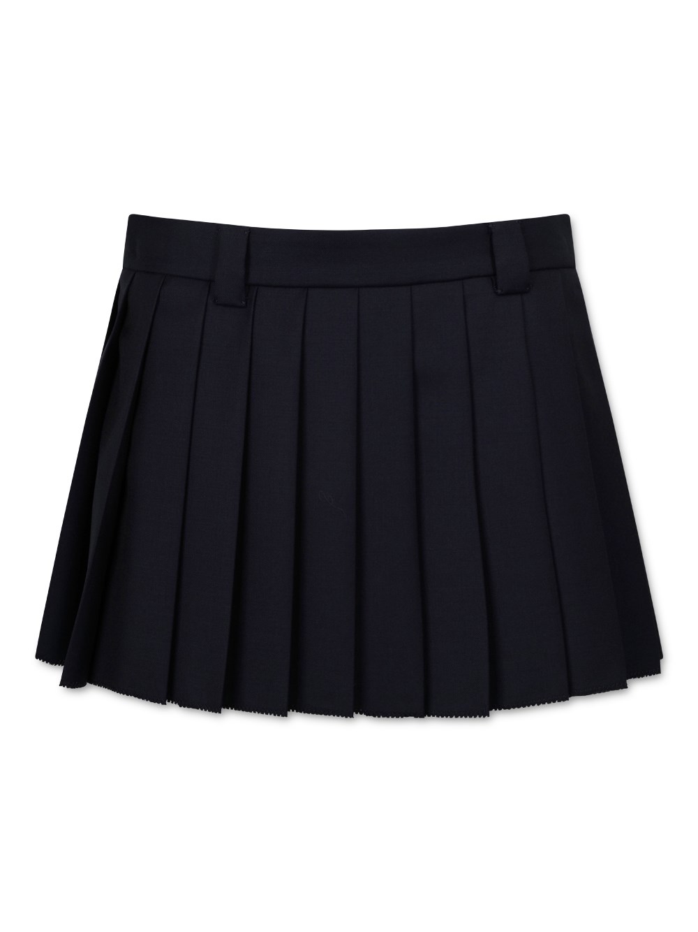 PLEATED MINI SKIRT