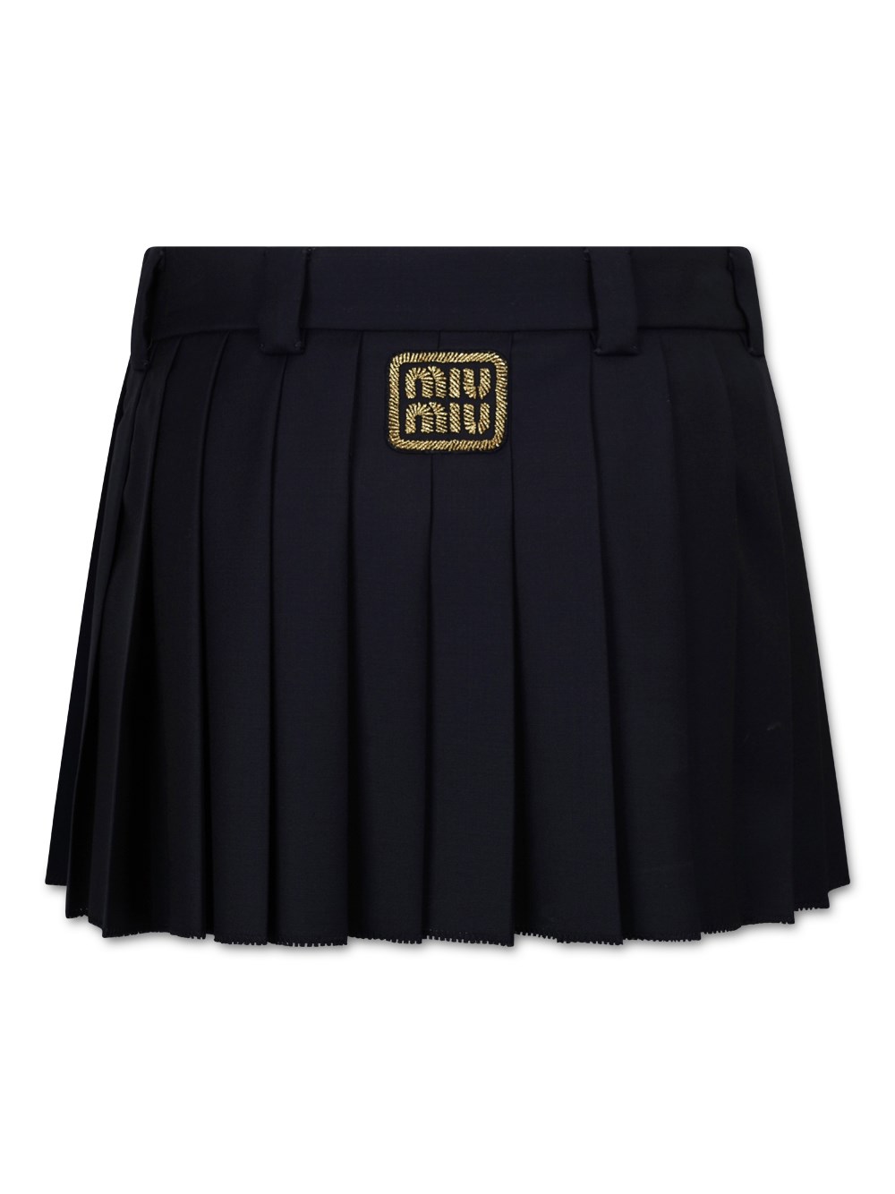 PLEATED MINI SKIRT