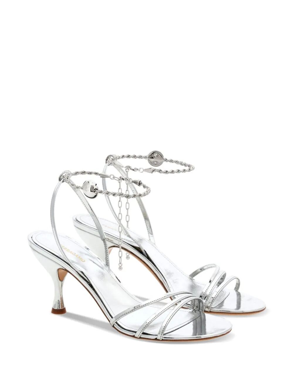 ANKLE CHAIN SANDALS