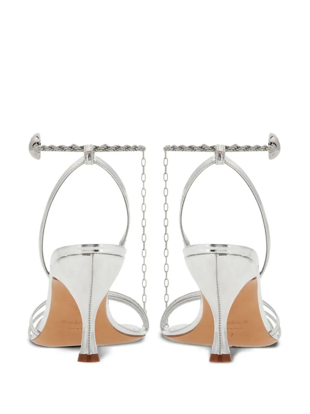 ANKLE CHAIN SANDALS