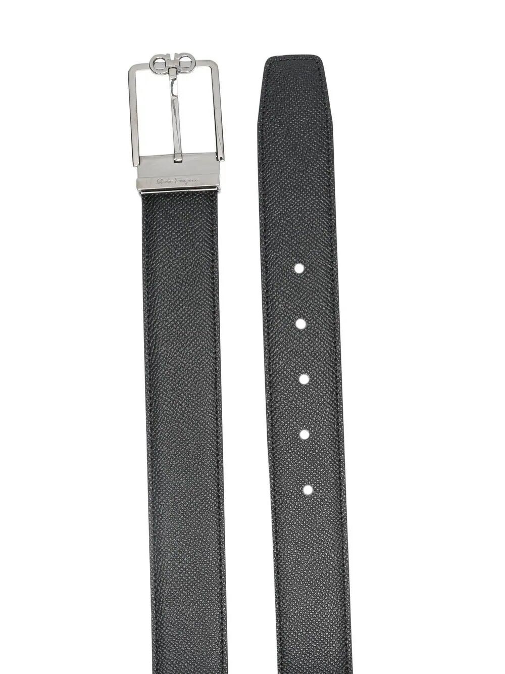 TWO-TONE LEATHER BELT