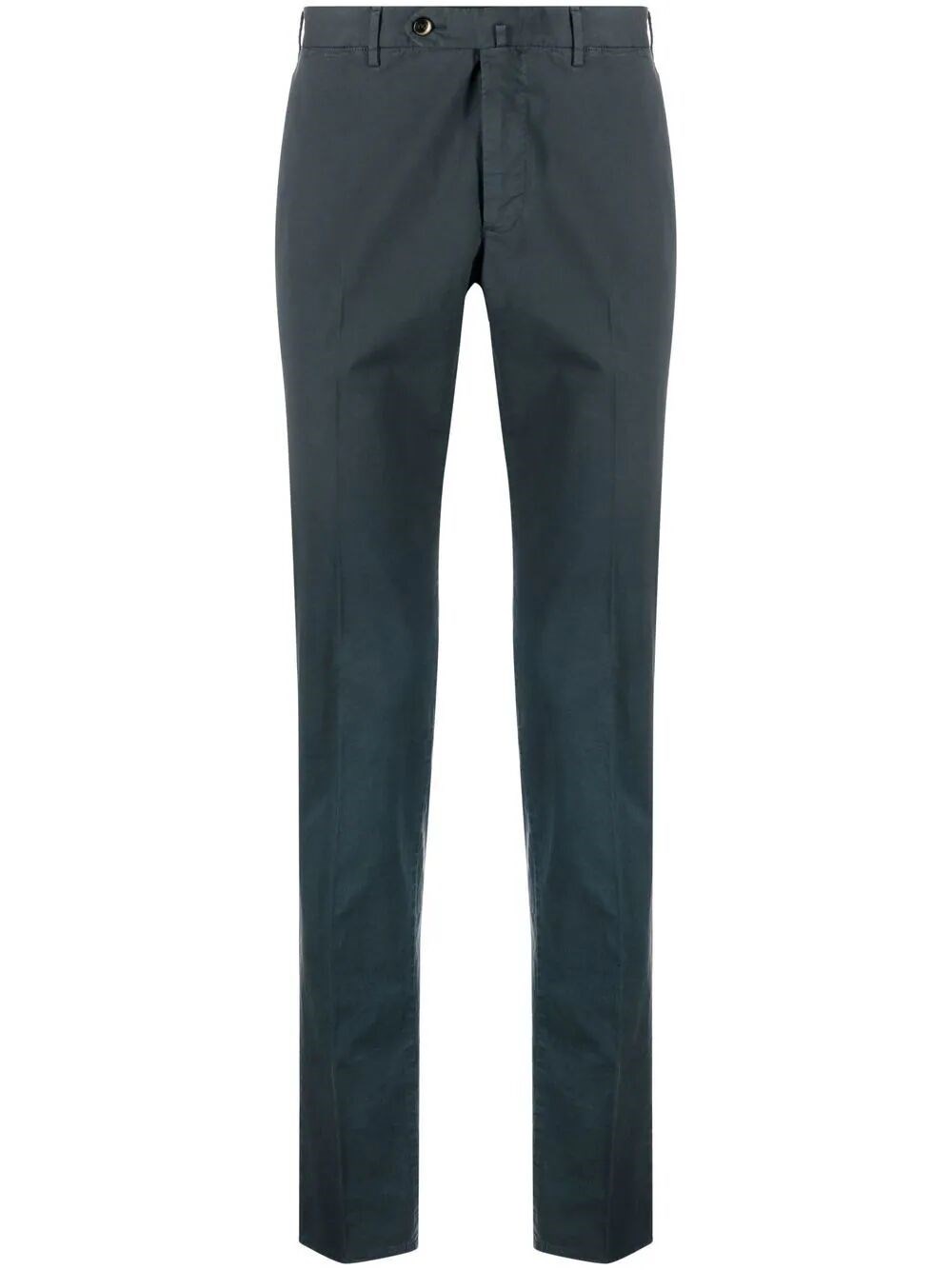 Shop Pantaloni Torino Chino Trousers In Grey