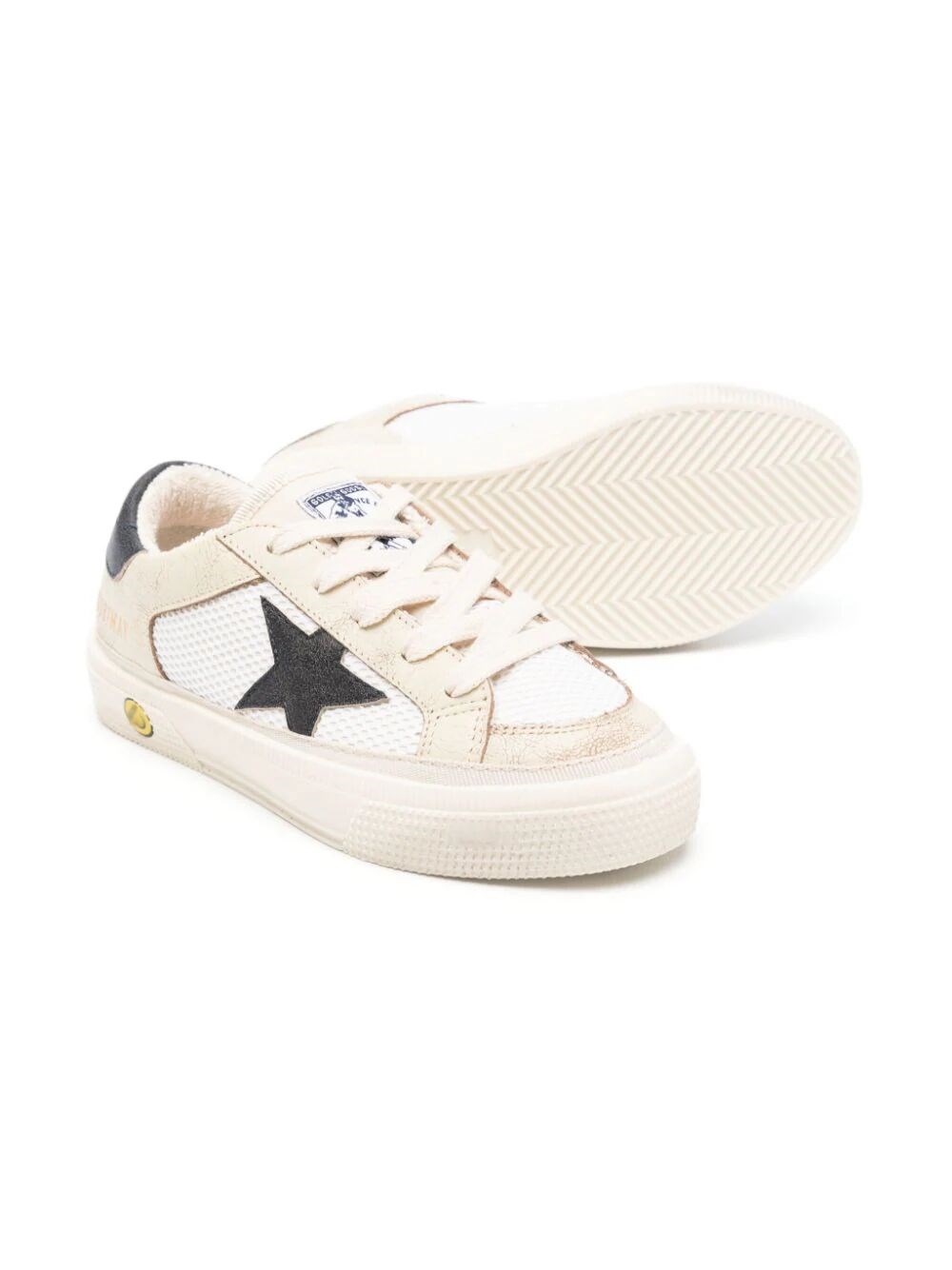 STARDAN DISTRESSED-EFFECT SNEAKERS