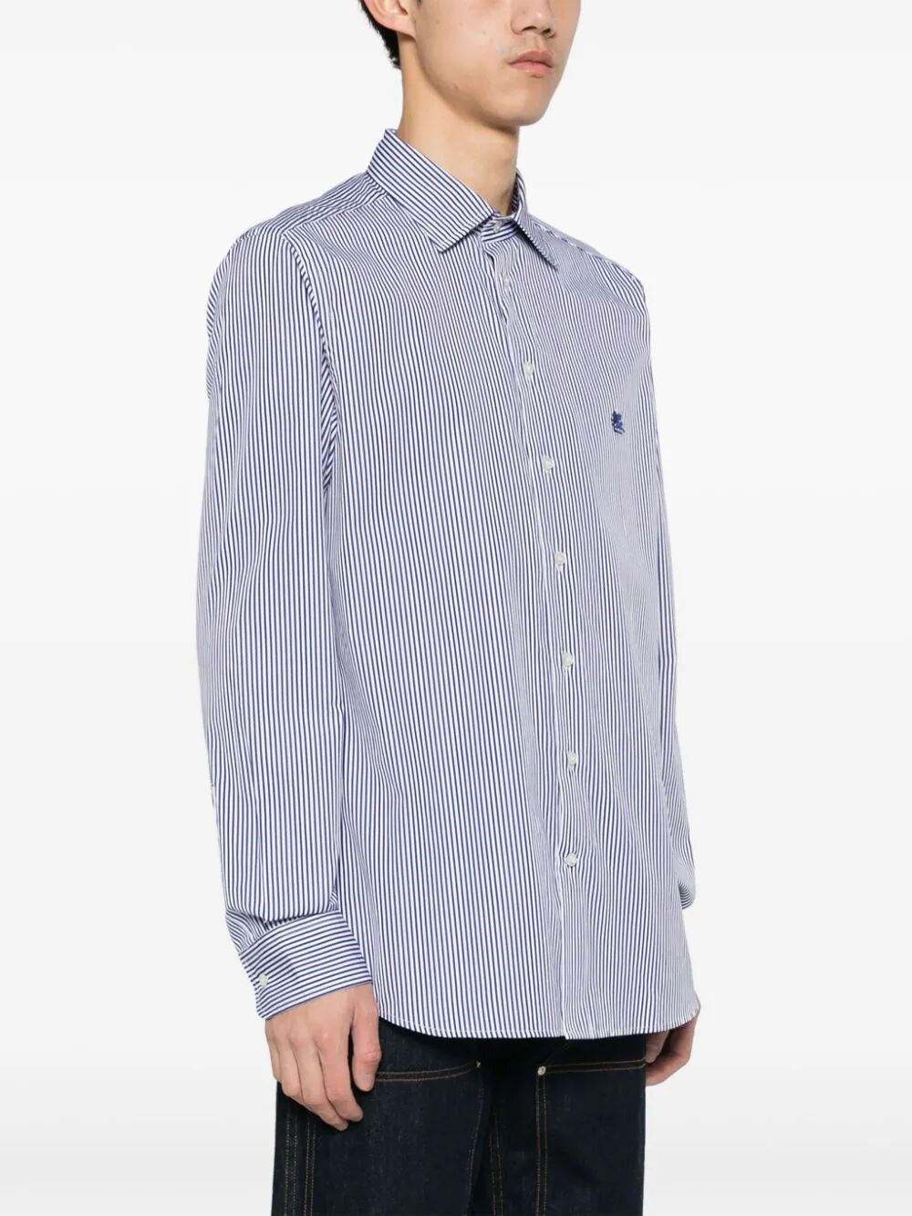 PEGASO STRIPED COTTON SHIRT