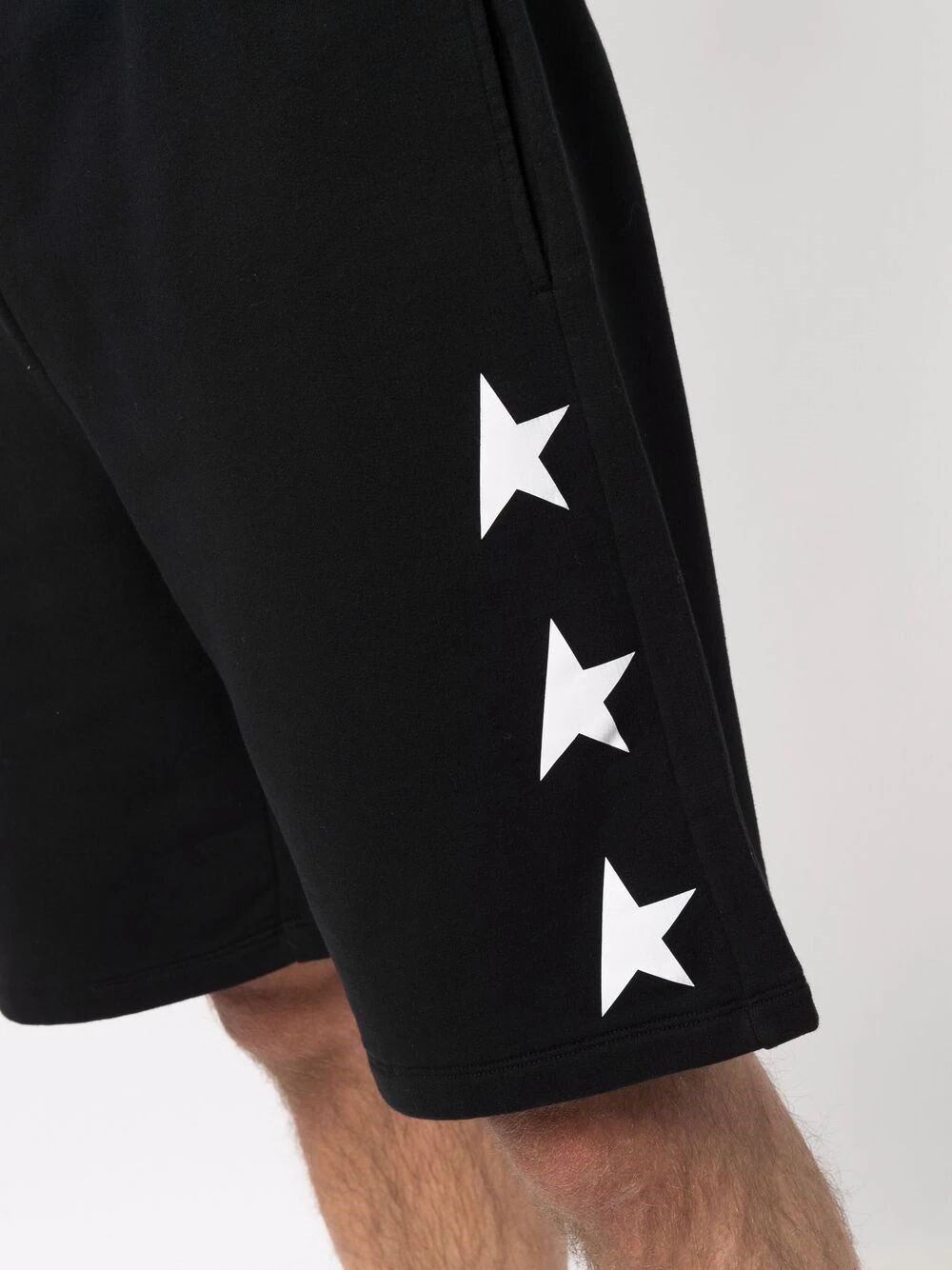 TRACK SHORTS WITH WHITE STARS