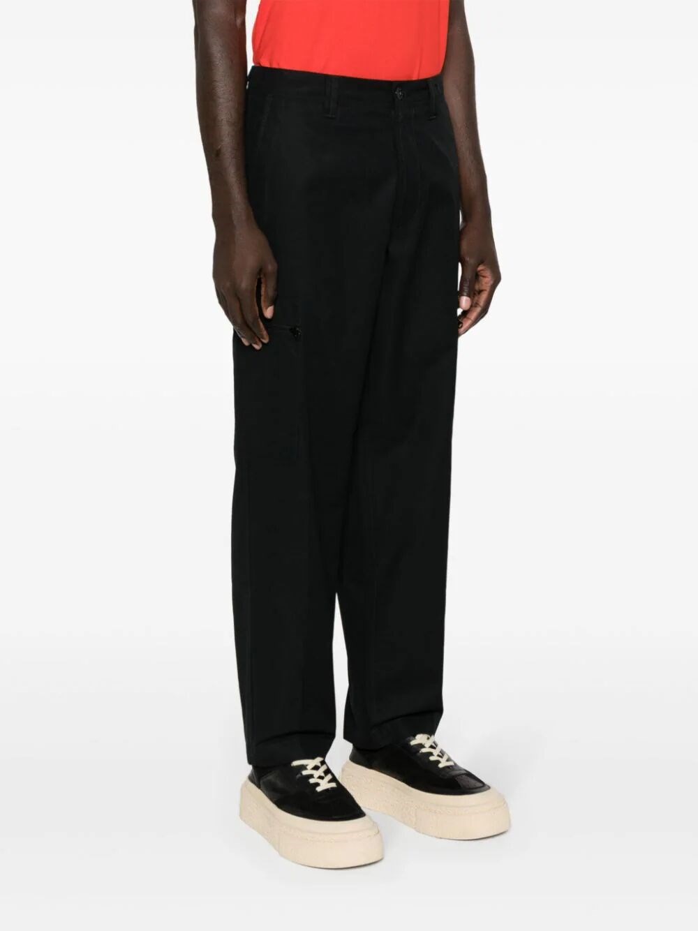 STRAIGHT-LEG TROUSERS