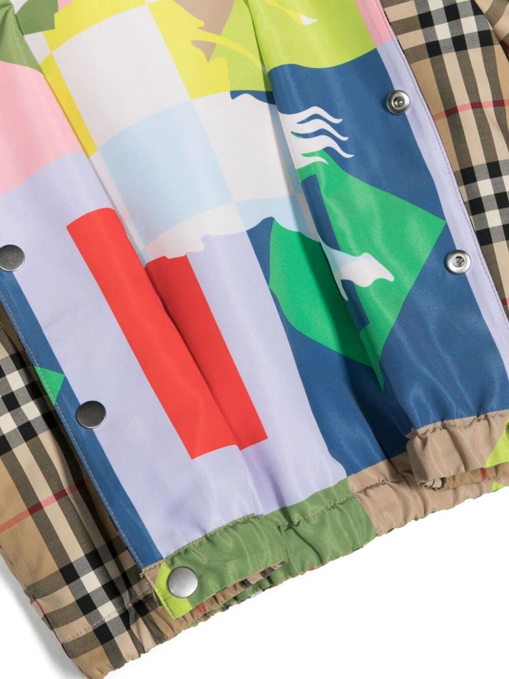 CHECK REVERSIBLE JACKET