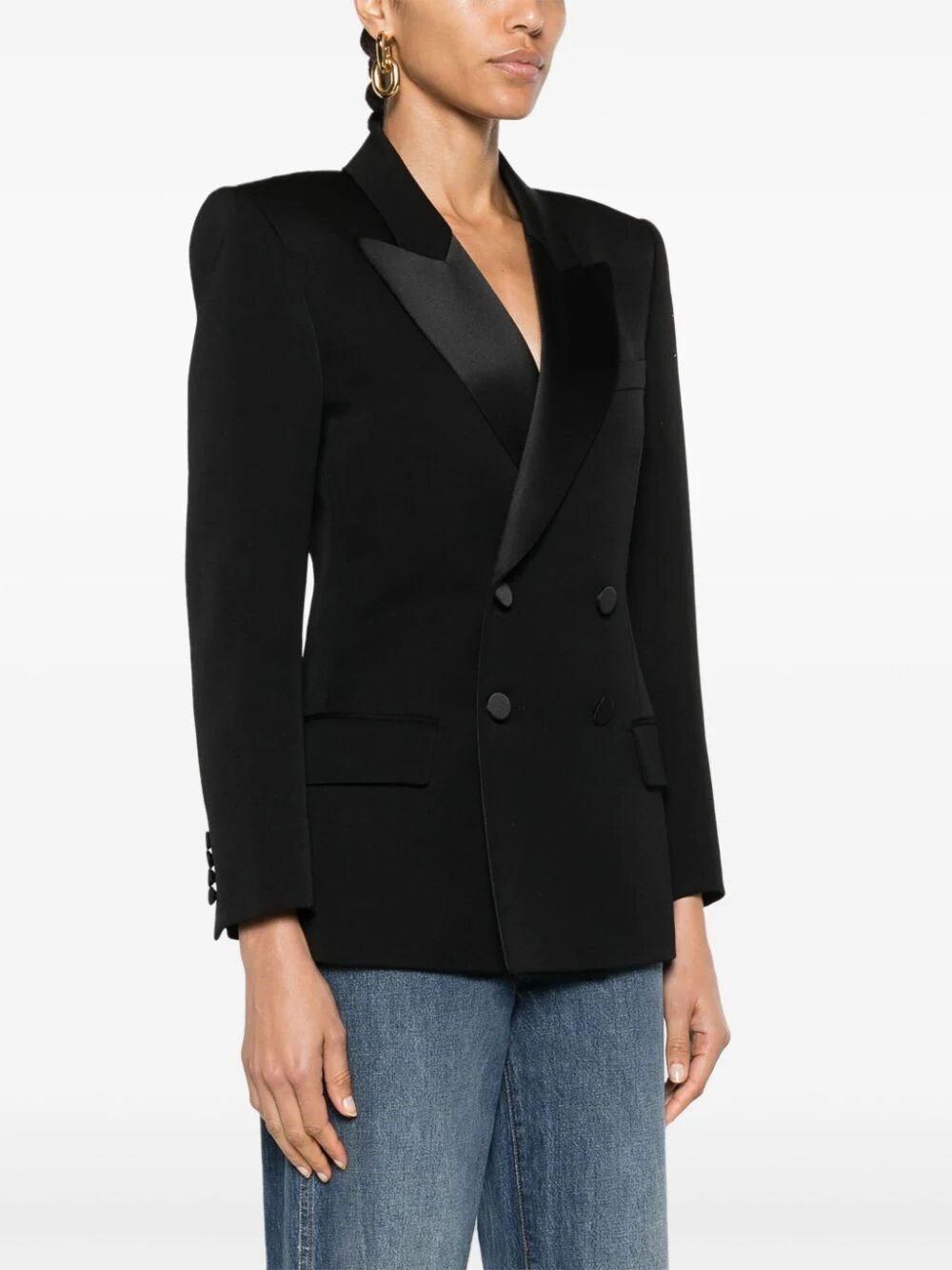 TUXEDO WOOL JACKET