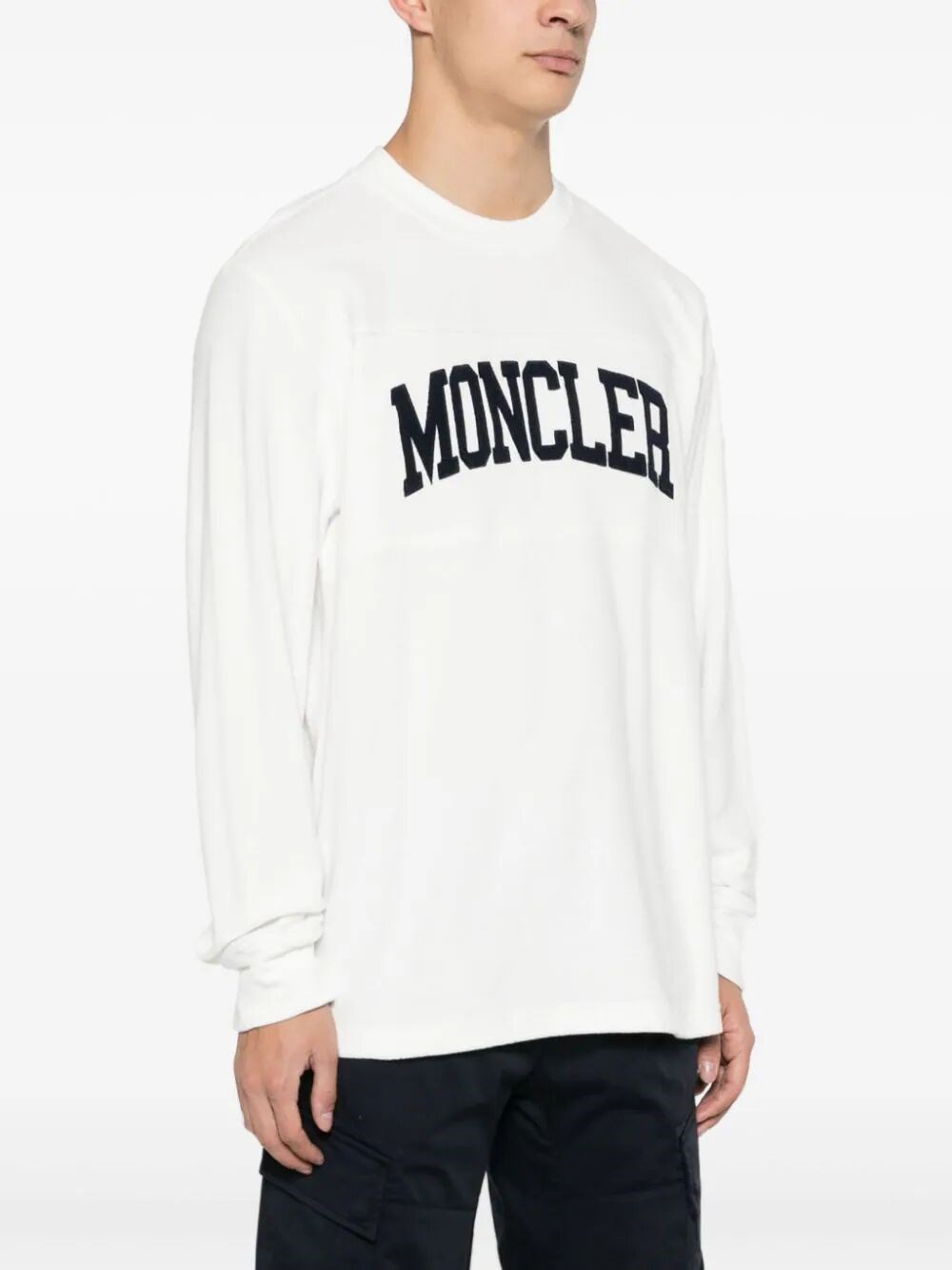LOGO-EMBROIDERY SWEATSHIRT