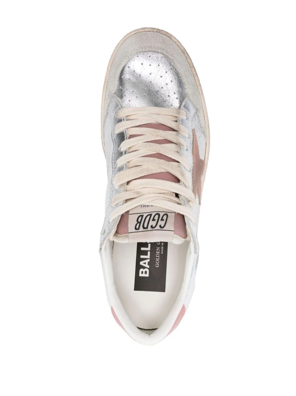 BALL STAR METALLIC SNEAKERS