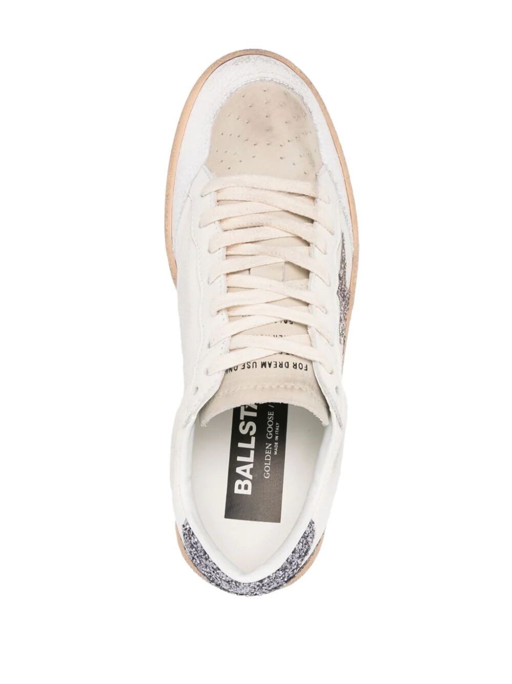 BALL STAR GLITTERED SNEAKERS